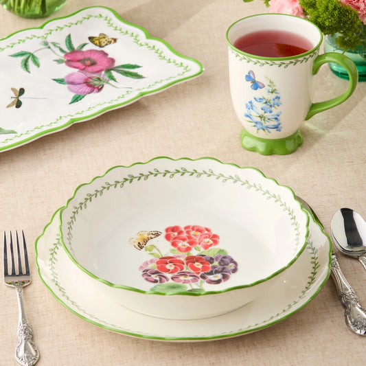 Mirabella Soup Bowl 9in X 2in 4 Asst Set of 12