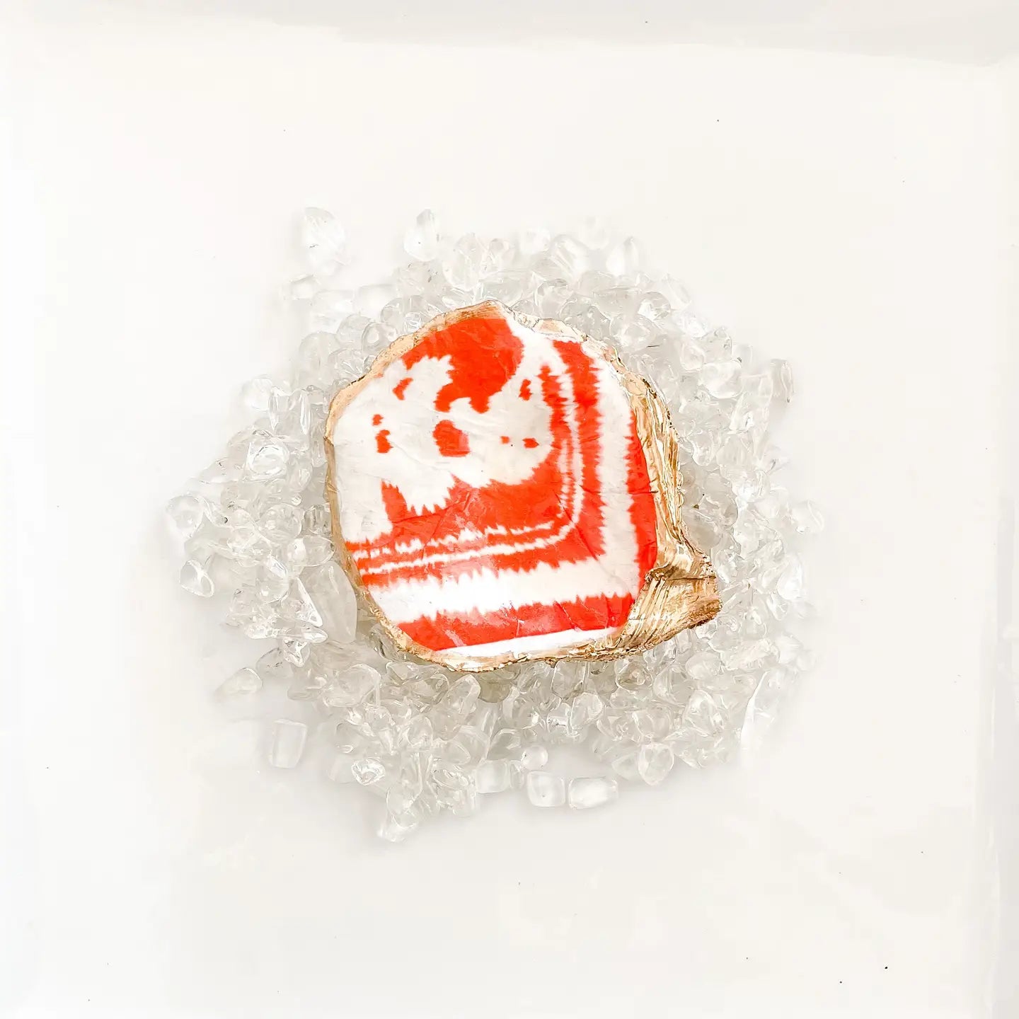 Shibori Oyster Shell Dish