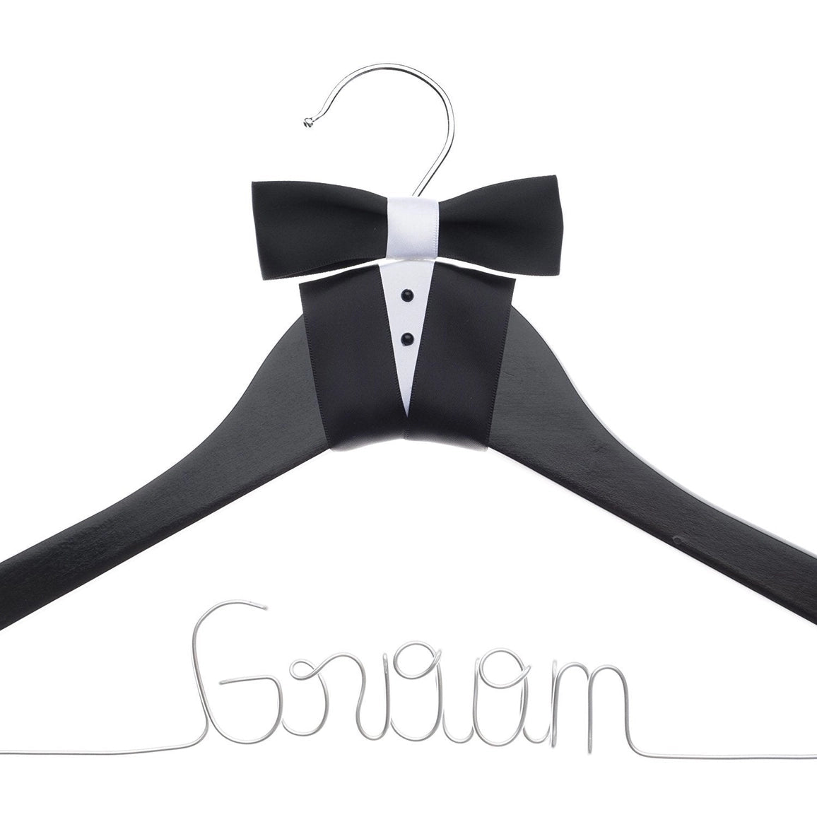 Groom Tux Wedding Hanger