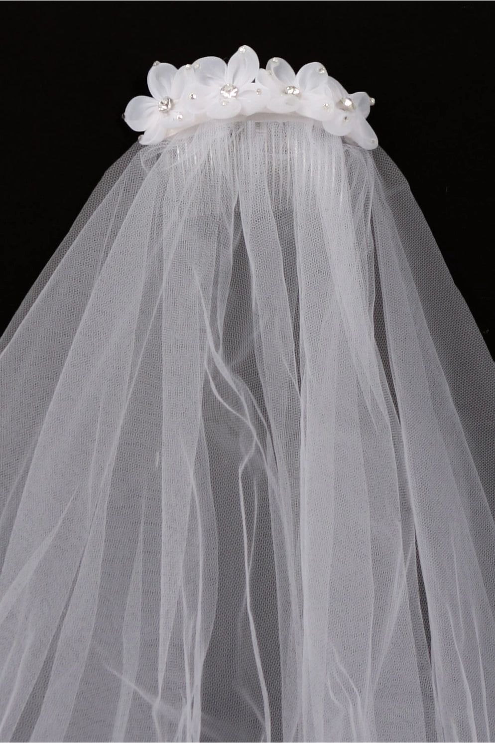 Flower Bud Communion Veil