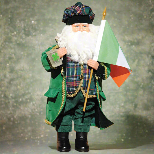 15" Irish Santa Claus