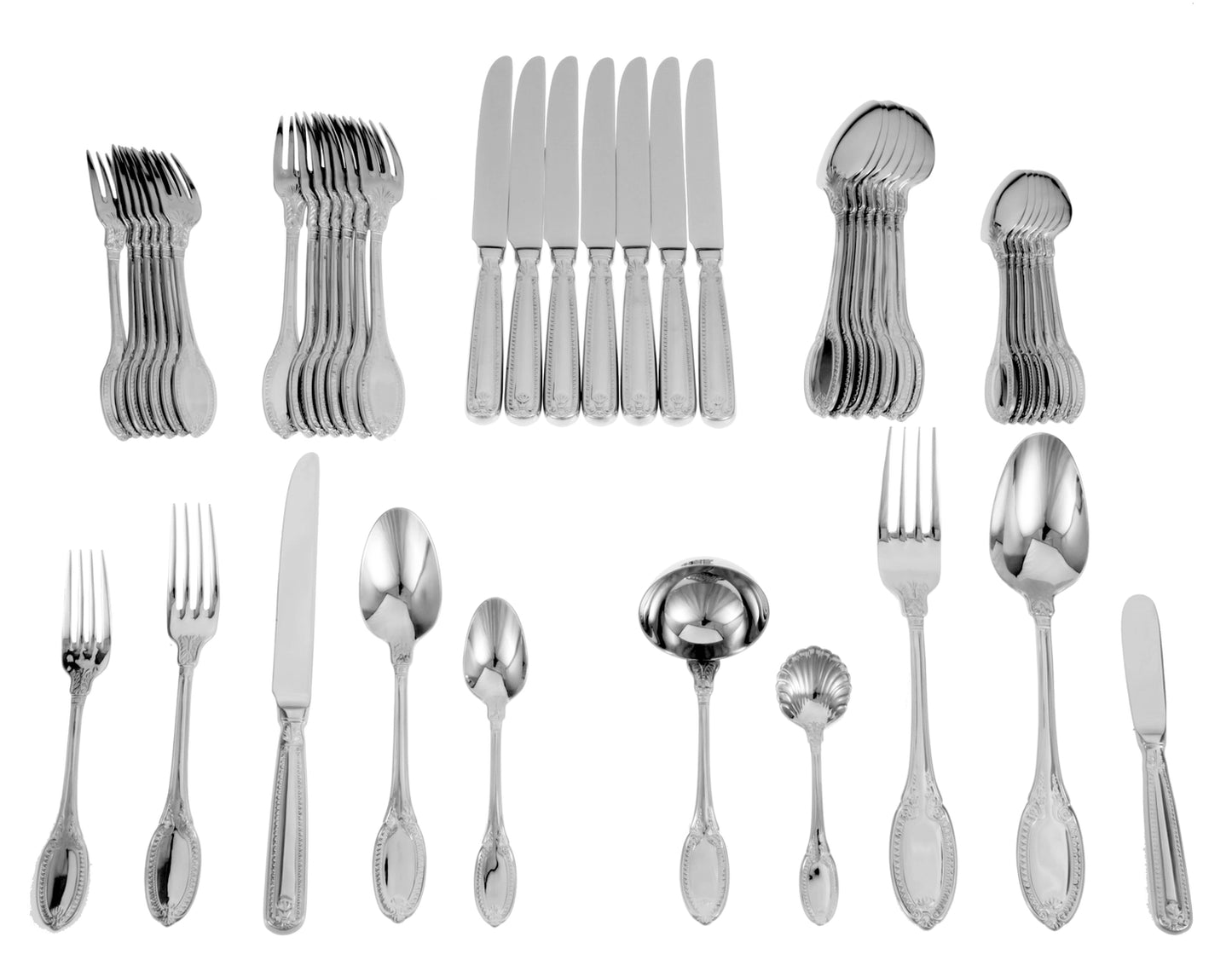 18/10 Imperia 45 Piece Flatware Set - NY Gift Boutique