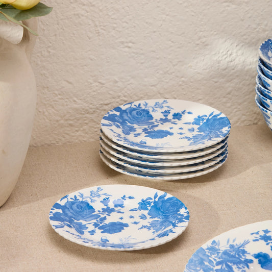 Gabrielle Blue Canape Plates 6" set 12