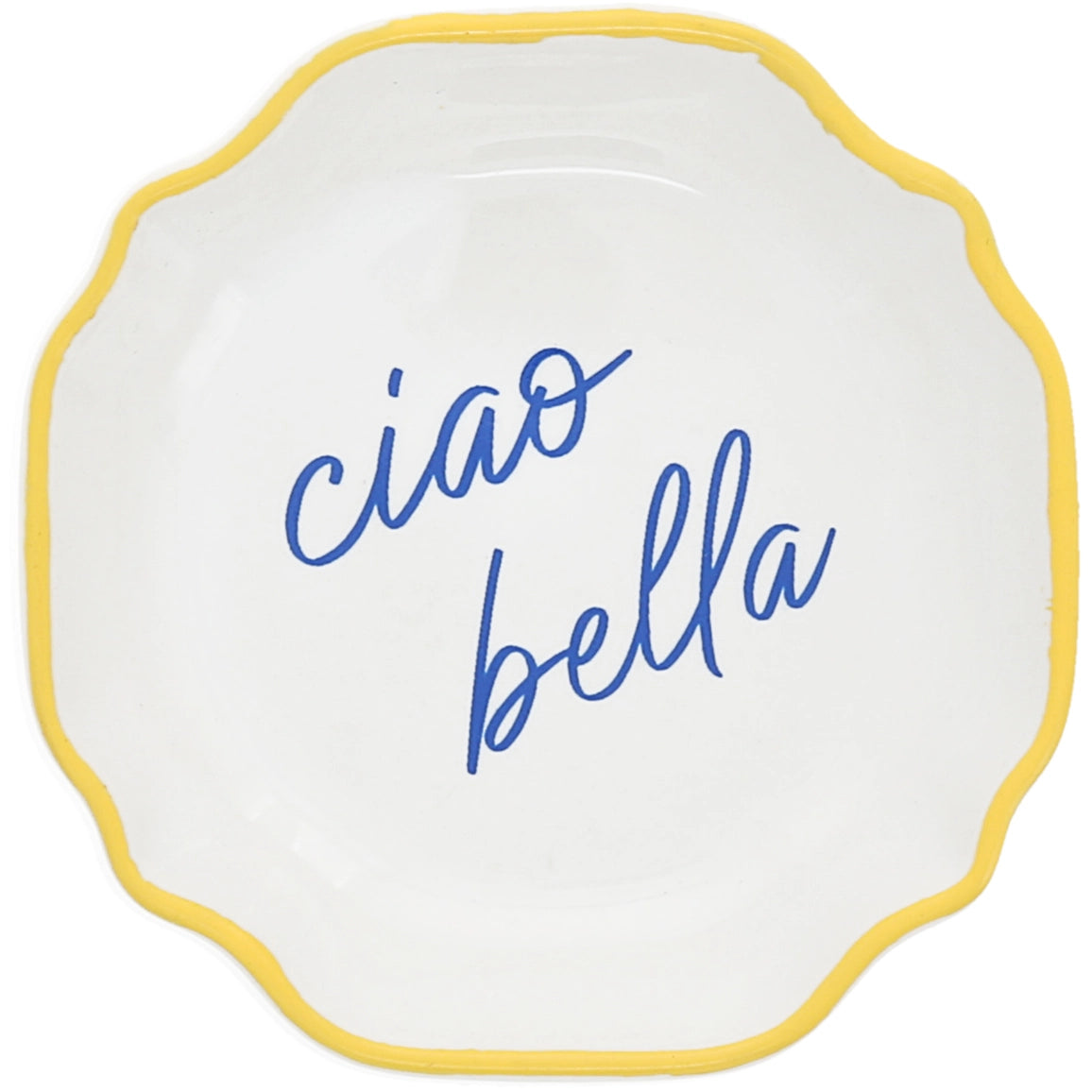 Ciao Bella Trinket Dish & CZ Stud Earring Set