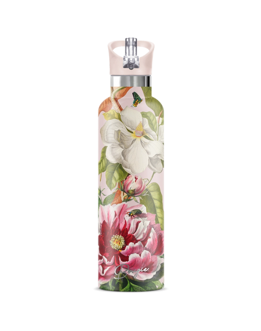 Botanica Vintage Floral 25 oz Insulated Water Bottle