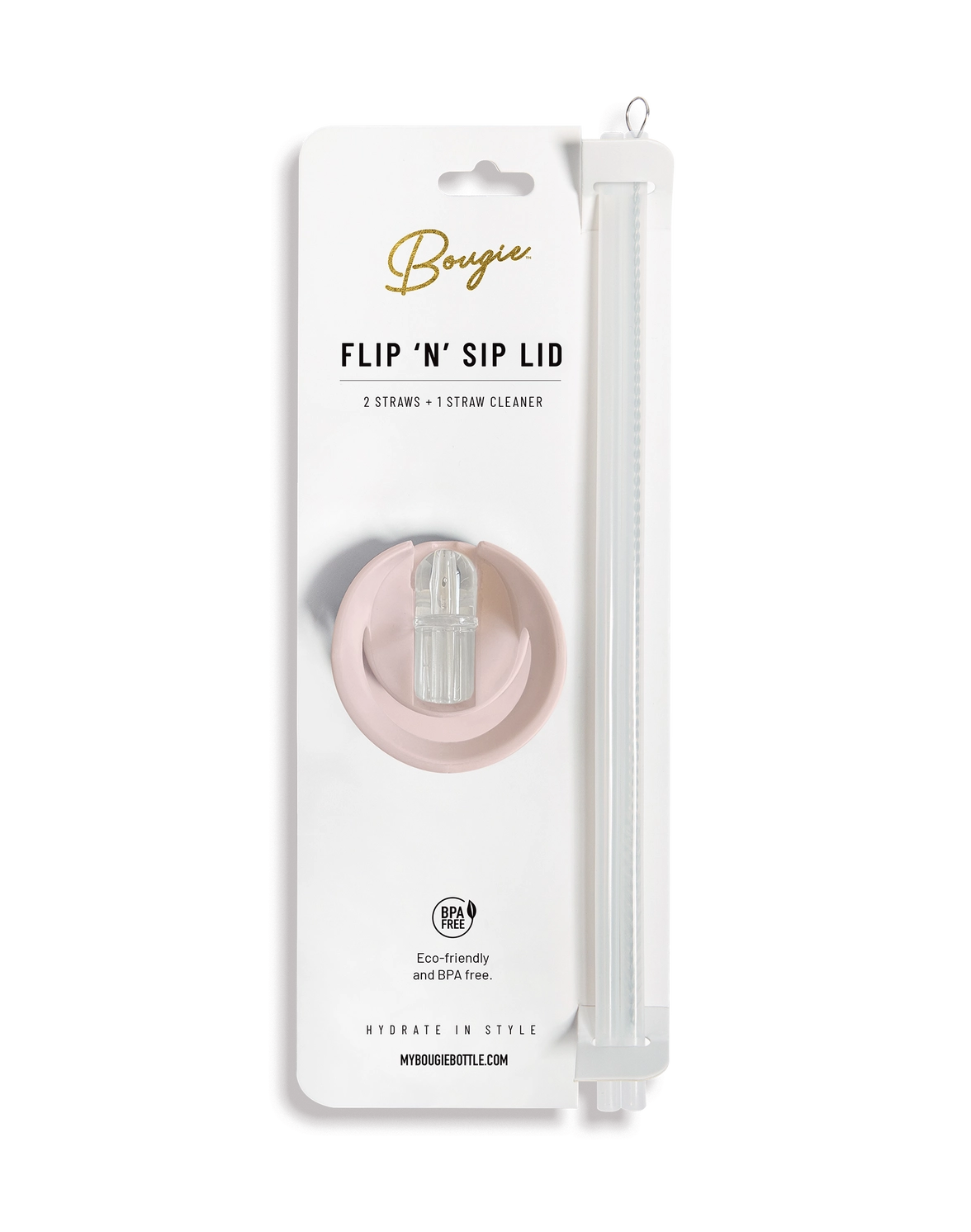 Flip ‘N’ Sip Lid Multi Colors | 2 Straws + 1 Cleaner