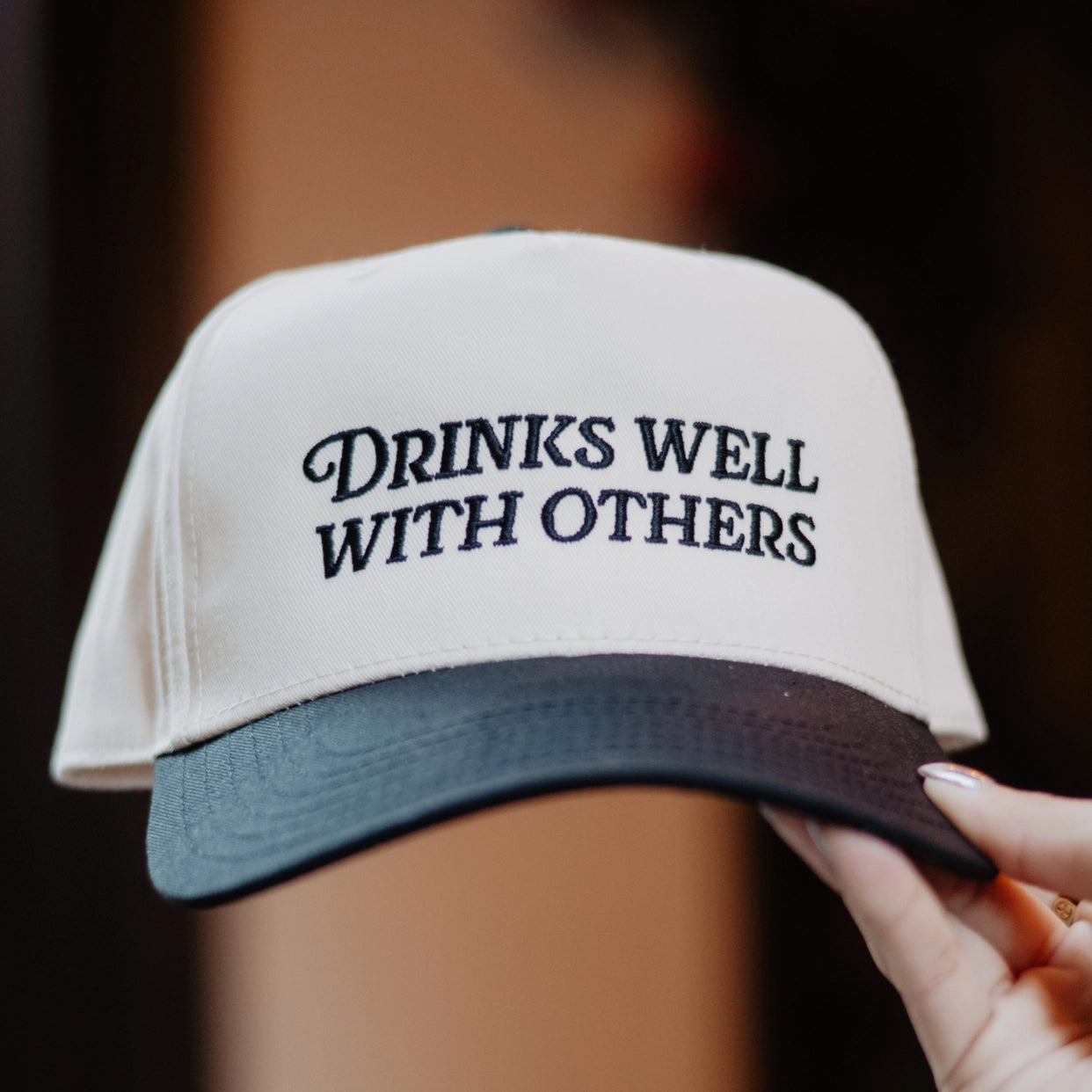 Drinks Well with Others Trucker Hat - NY Gift Boutique