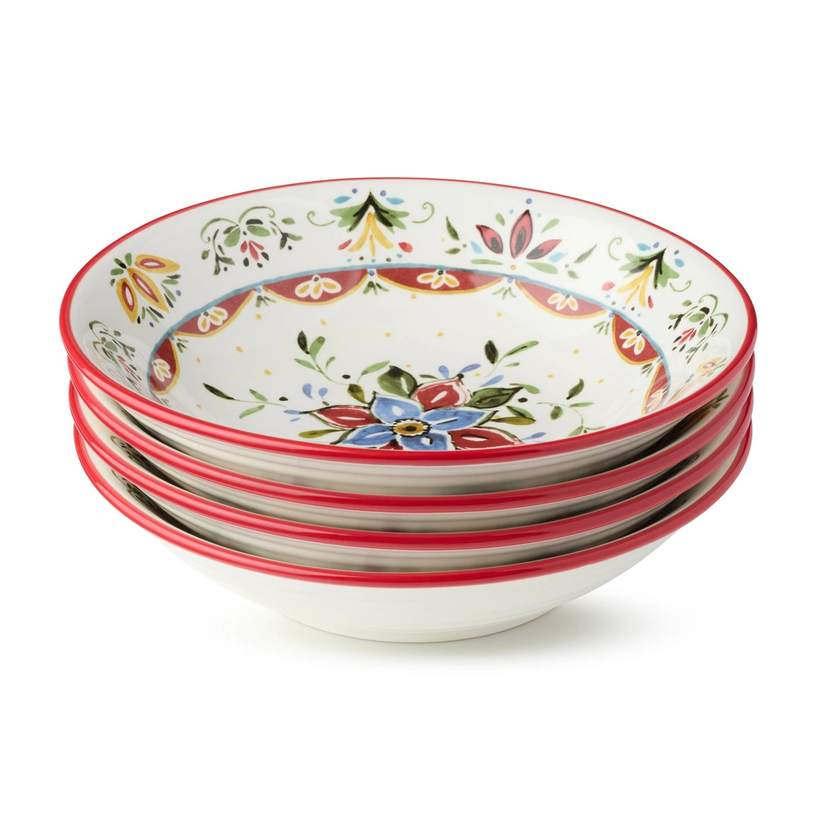 Provence Soup Bowl 9in X 2in 4 Asst. Set of 12