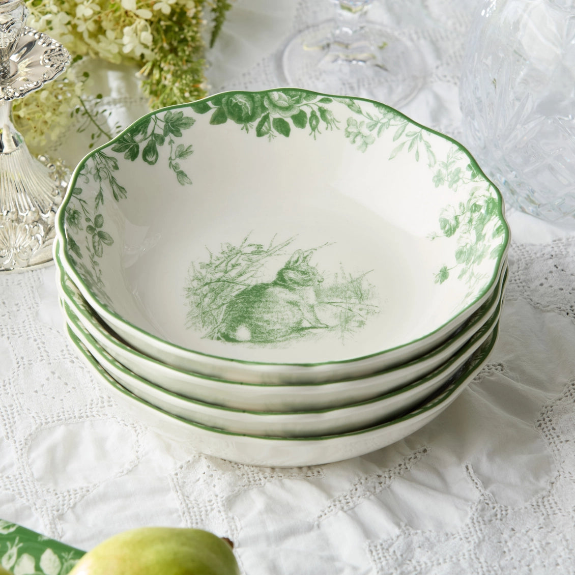 Le Jardin Soup Bowl 8 X 2 4 Asst Set of 12