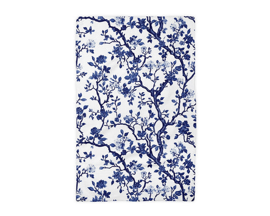 Chinoiserie Kitchen Waffle Weave Towel