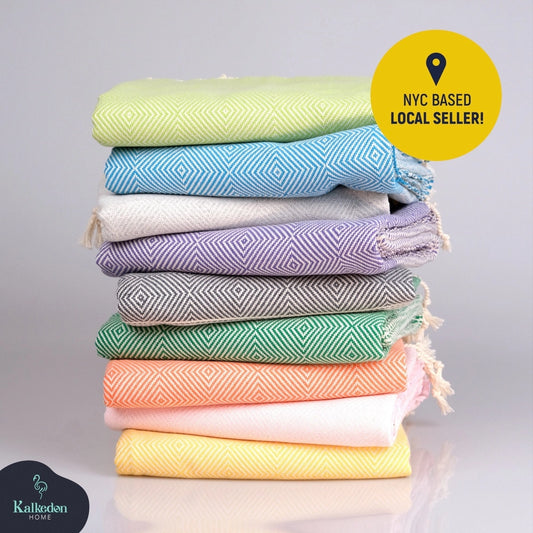 Thick Turkish Cotton Towel / Picnic Blanket - NY Gift Boutique