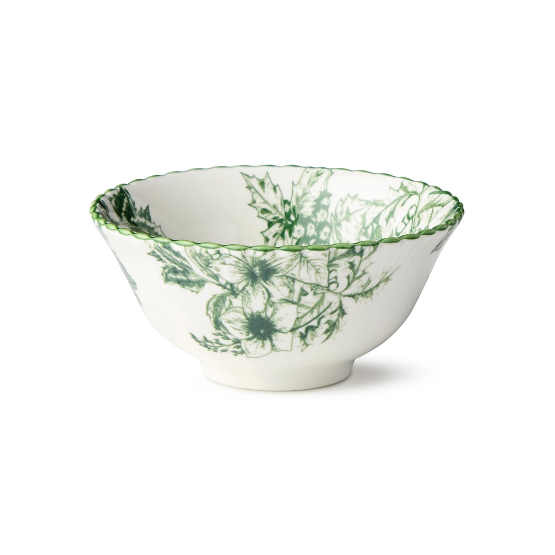Winter Evergreen All Purpose Bowl 4.75" Set of 6