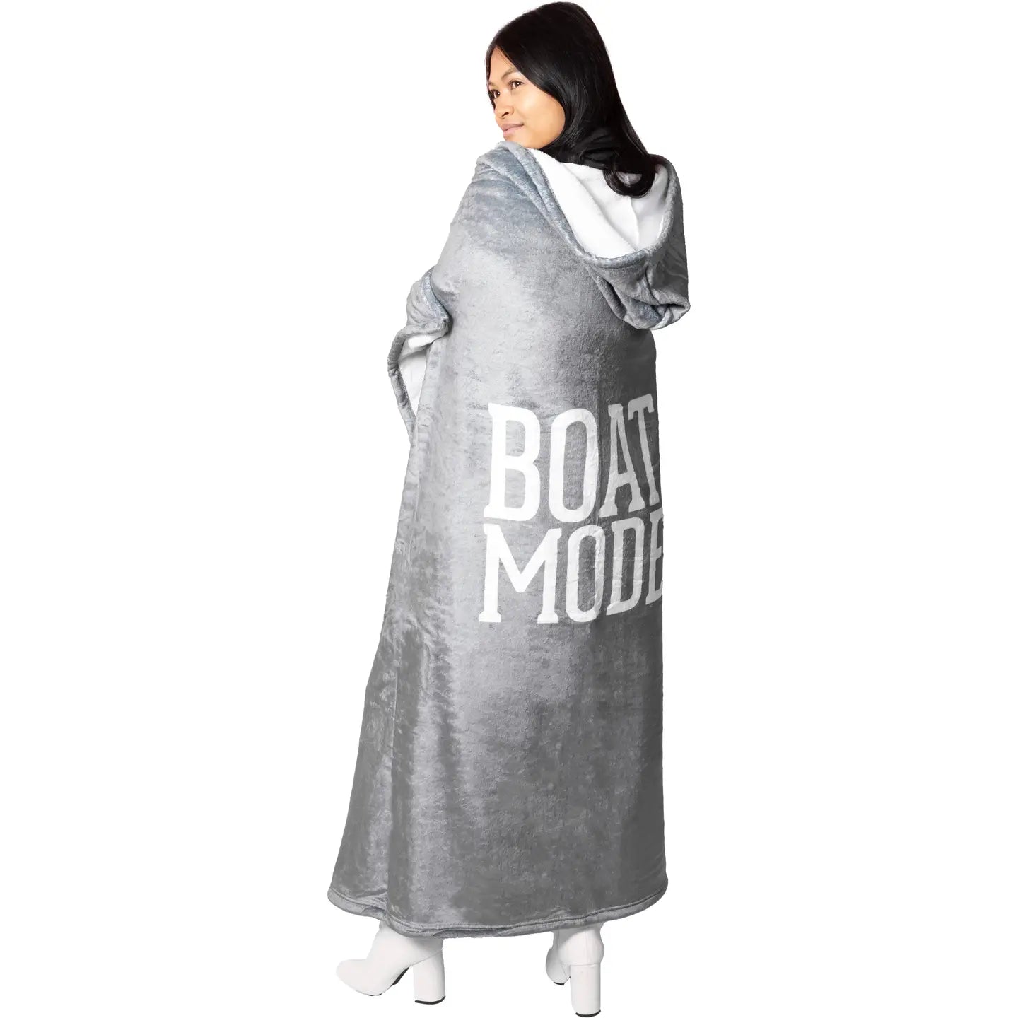 Boat Mode - 50" X 60" Royal Plush Hooded Blanket