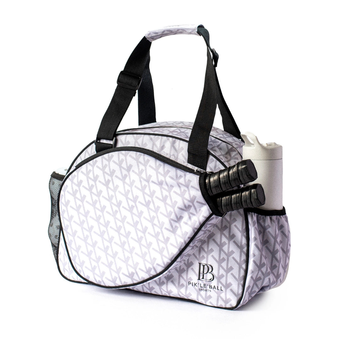 Pik'le'ball Women's Sport Tote - Court Couture White