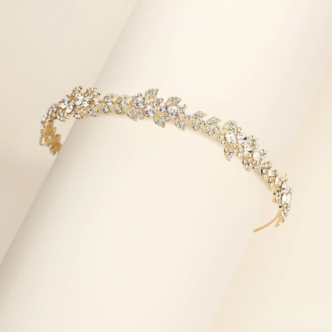 Cheyenne Crystal Wedding Headband