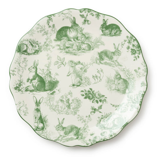 Le Jardin Round Platter 13in