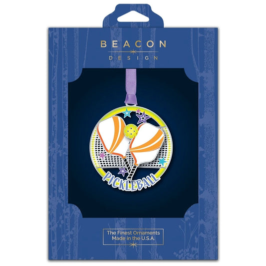 Pickleball Brass Ornament