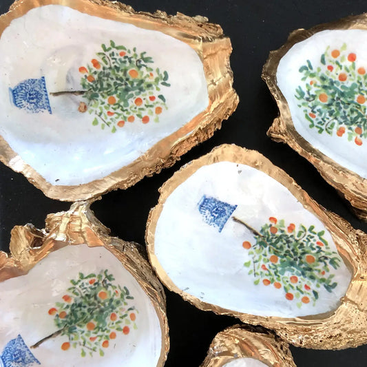 The Amalfi Collection Oyster Shell Plate