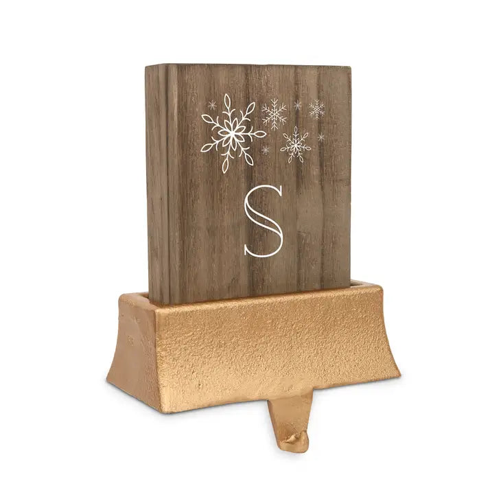 Personalized Stocking Holder with Weighted Base - Merry Midnight