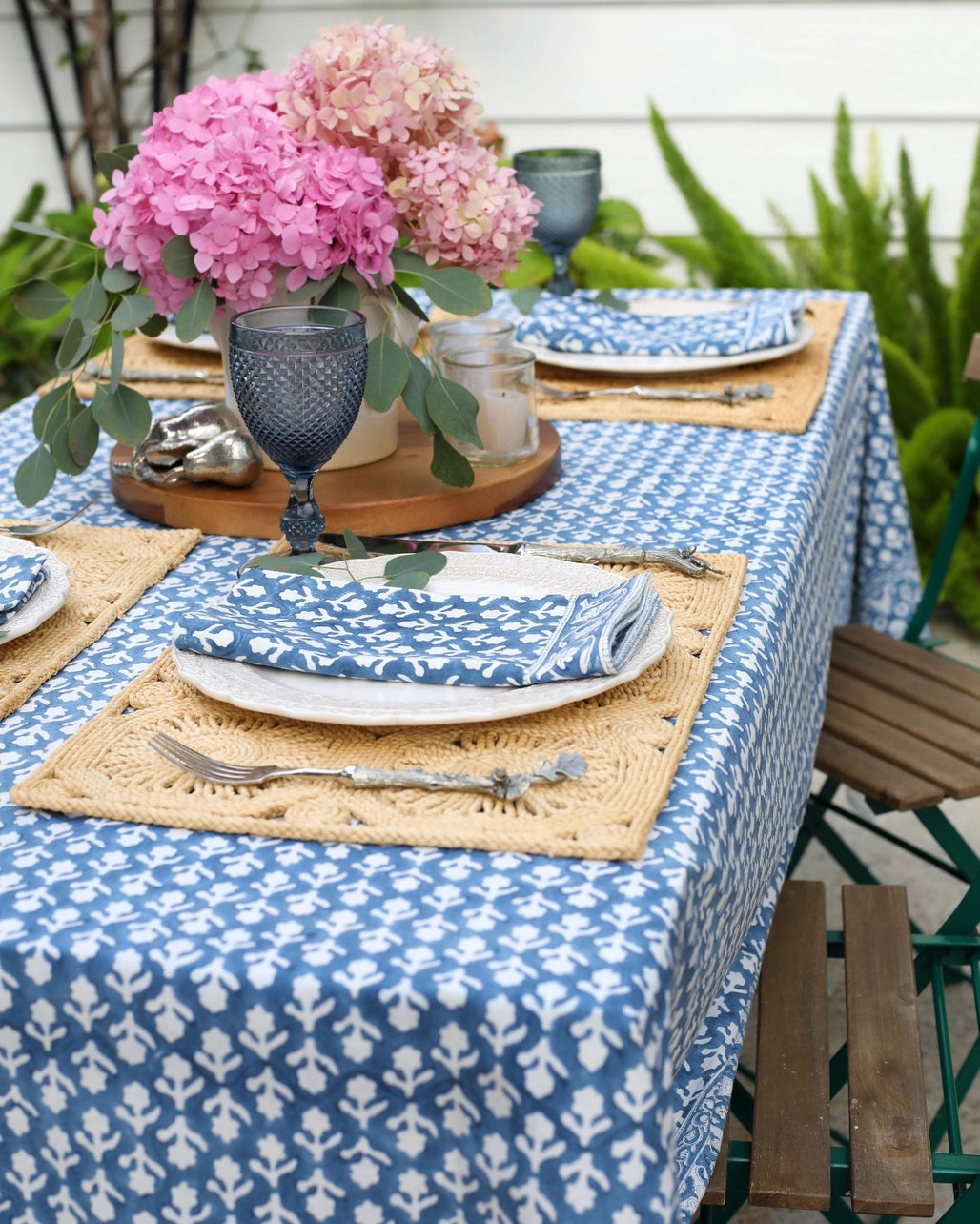 Charlotte Indigo - Tablecloth