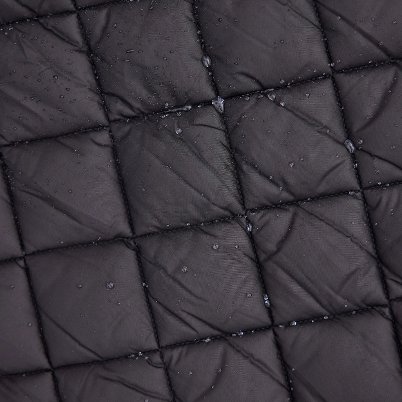 Black Waterproof Quilted Puffer Blanket