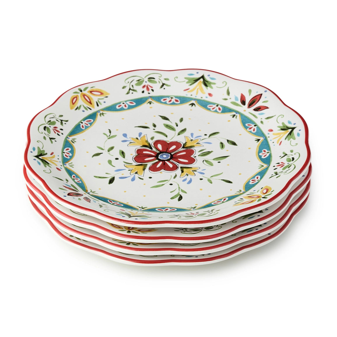 Provence Salad Plate 9in 4 Asst. set of 12