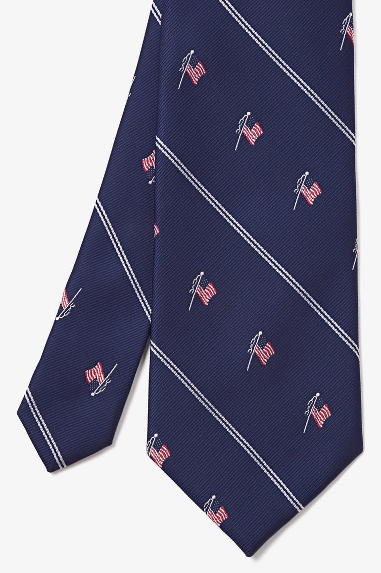 Home of the Brave - American Flag Necktie