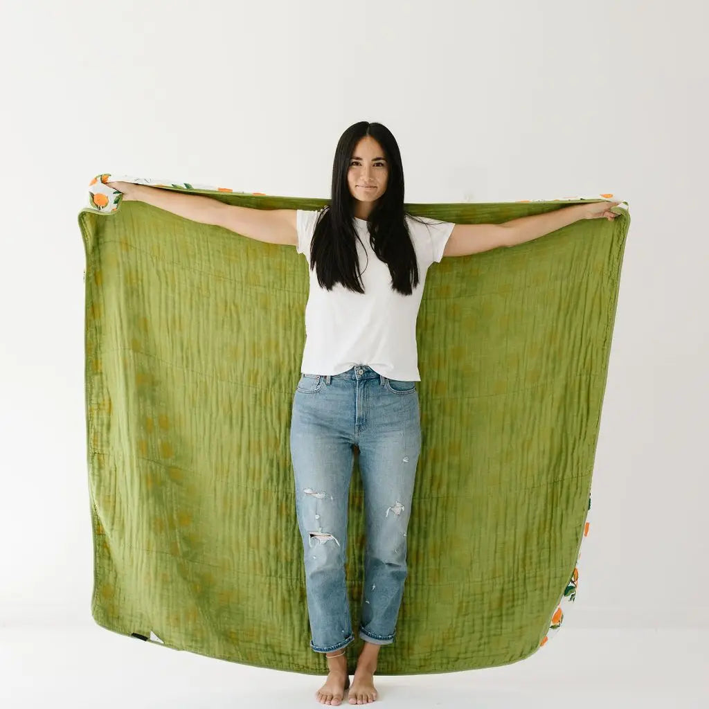 Clementine Kids Large Clementine Throw Blanket