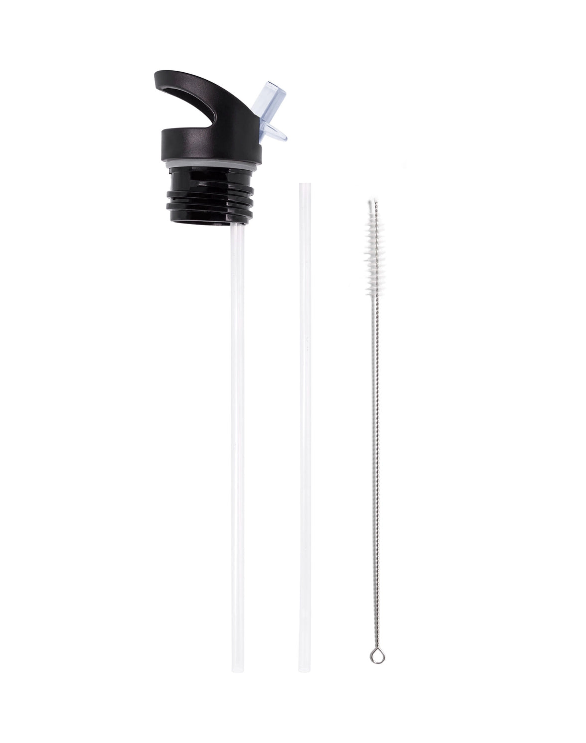 Flip ‘N’ Sip Lid Multi Colors | 2 Straws + 1 Cleaner