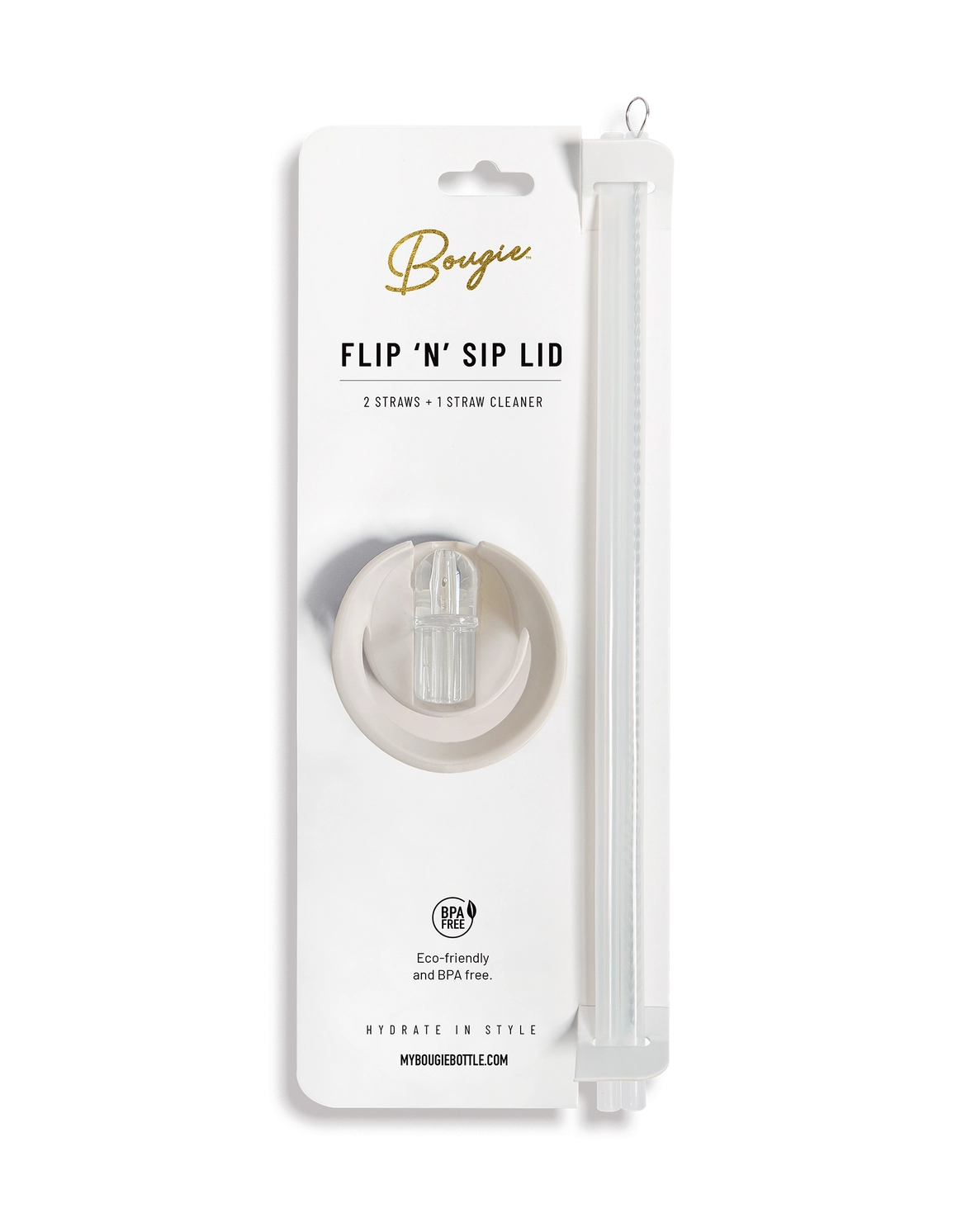 Flip ‘N’ Sip Lid Multi Colors | 2 Straws + 1 Cleaner