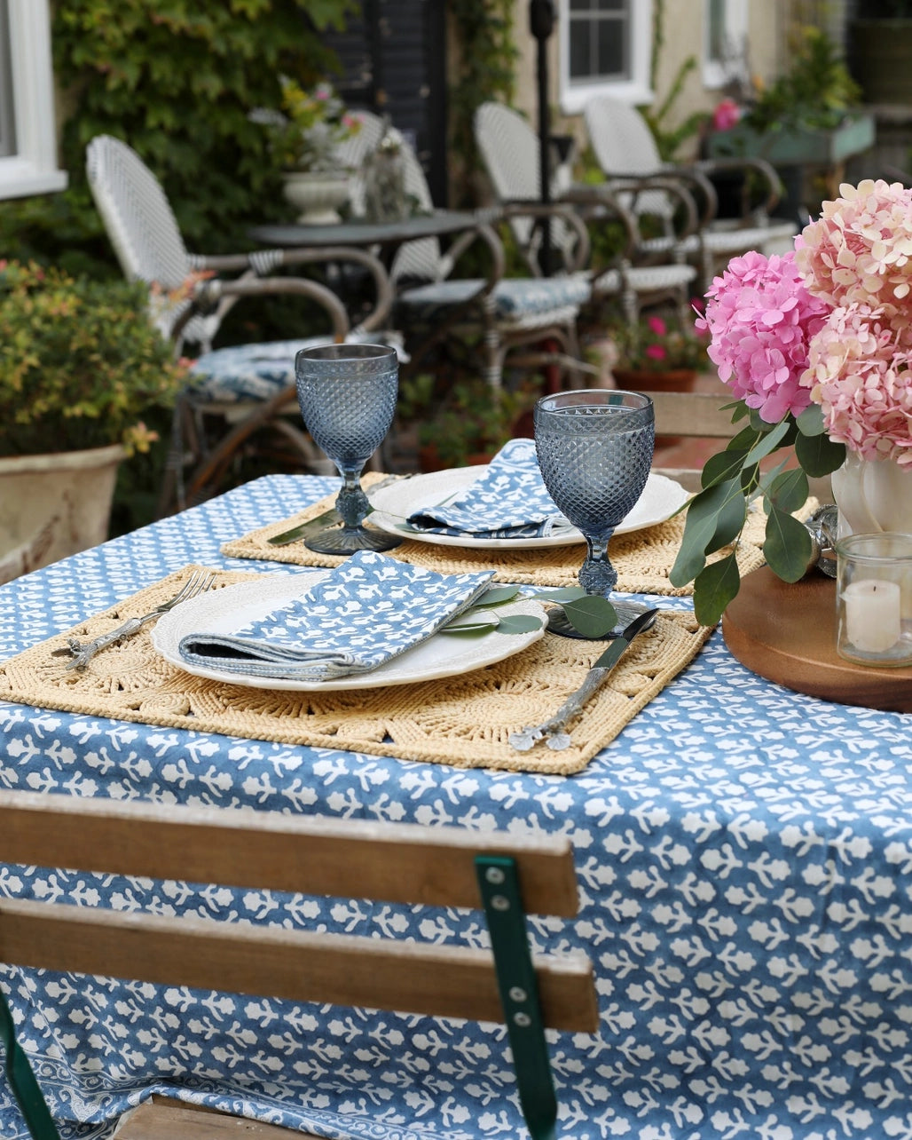 Charlotte Indigo - Tablecloth