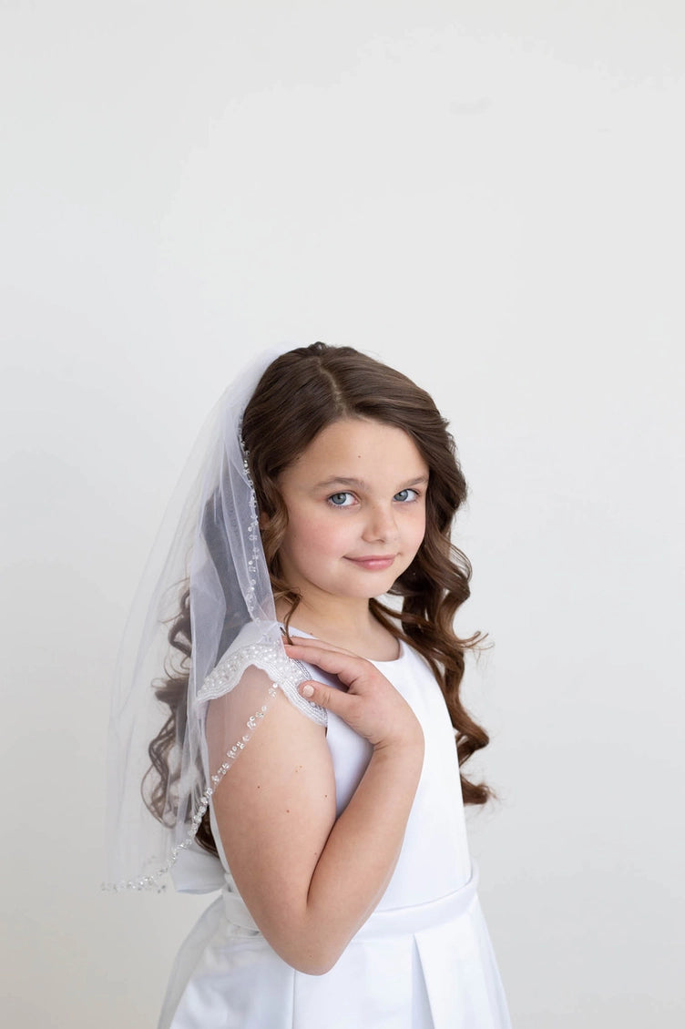 Crystal Edge Communion Veil
