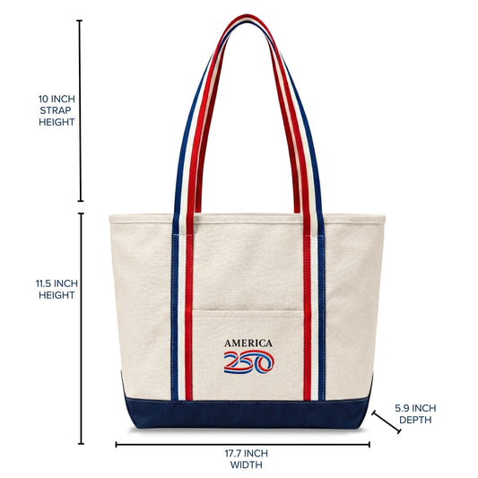 USA Premium Canvas Tote Bag - Officially Licensed - NY Gift Boutique