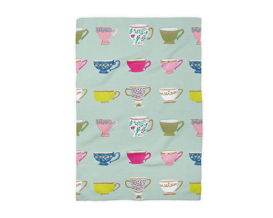 Tea Room Waffle Weave Towel