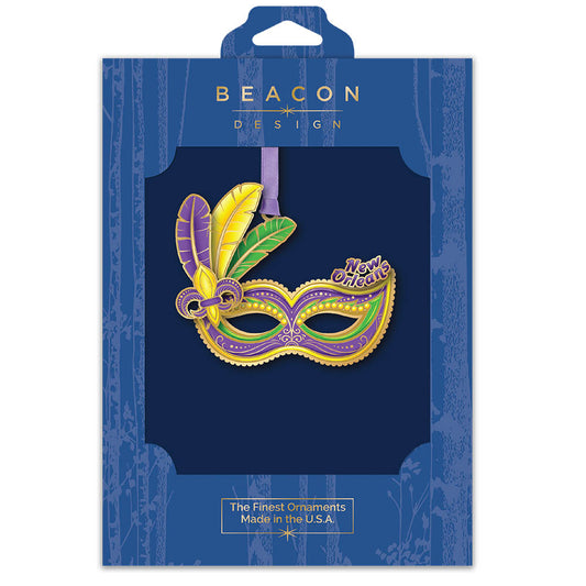 Mardi Gras Brass Ornament - NY Gift Boutique