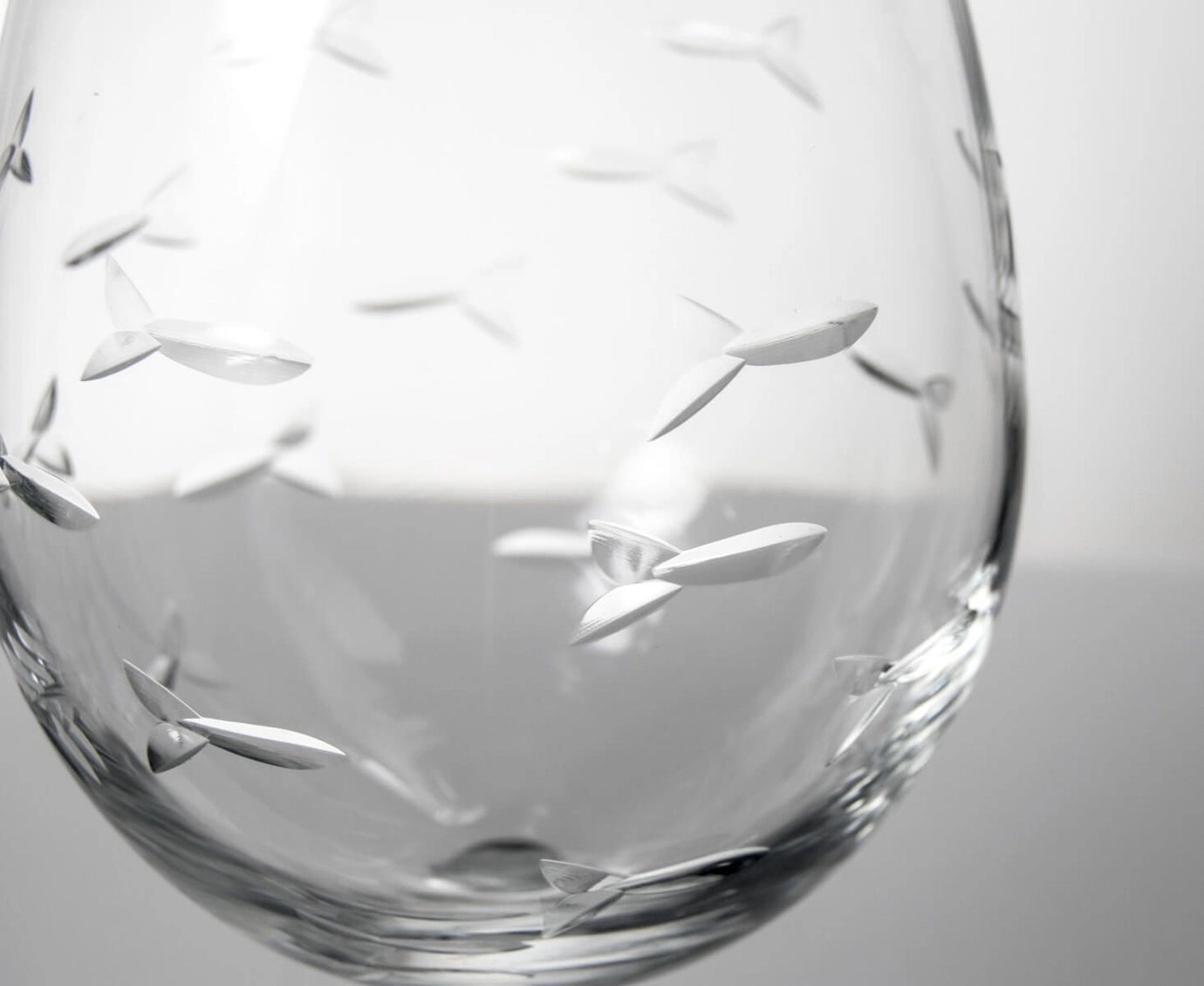 School of Fish All Purpose Wine Glass 18oz Set of 12