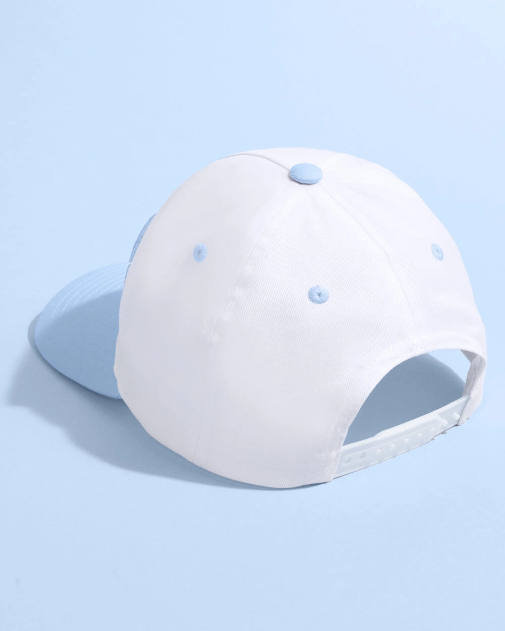 Something Blue -Bride Embroidered Hat