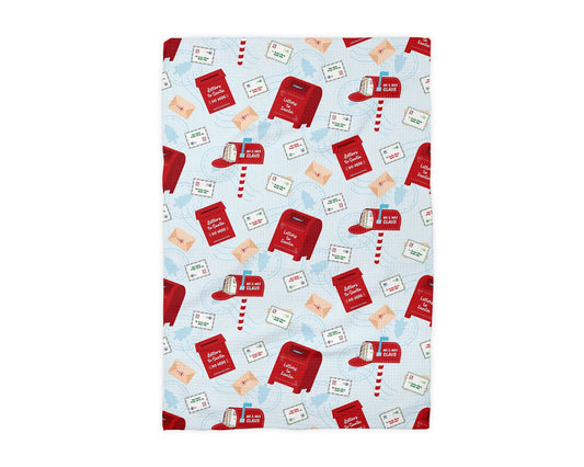 Letters To Santa Kitchen Waffle Weave Towel