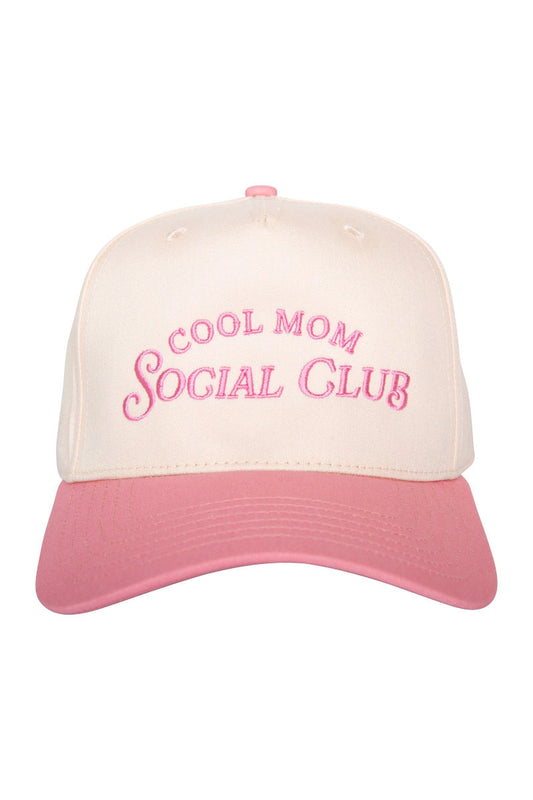 Cool Mom Social Club Two-Toned Hat