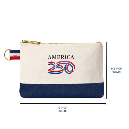 We The People Canvas Pouch Bag - Officially Licensed - NY Gift Boutique