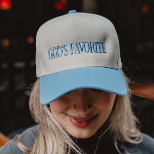 God's Favorite Two-Toned Vintage Hat