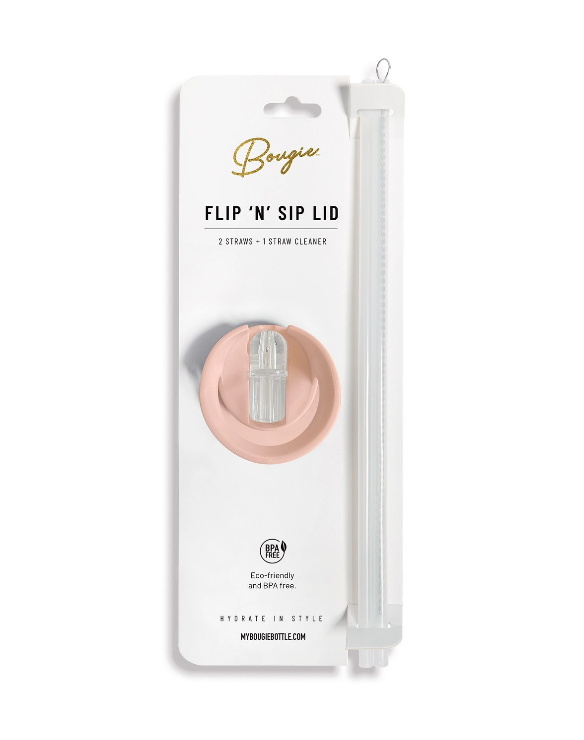 Flip ‘N’ Sip Lid Multi Colors | 2 Straws + 1 Cleaner