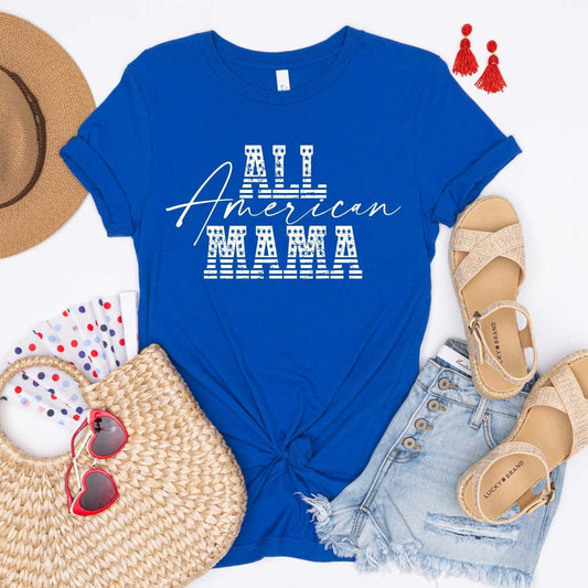 All American Mama Graphic Tee