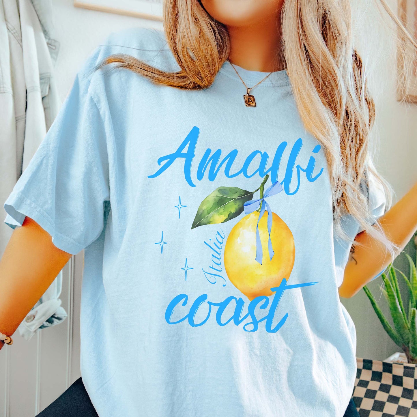 Amalfi Coast Lemons Graphic Tee