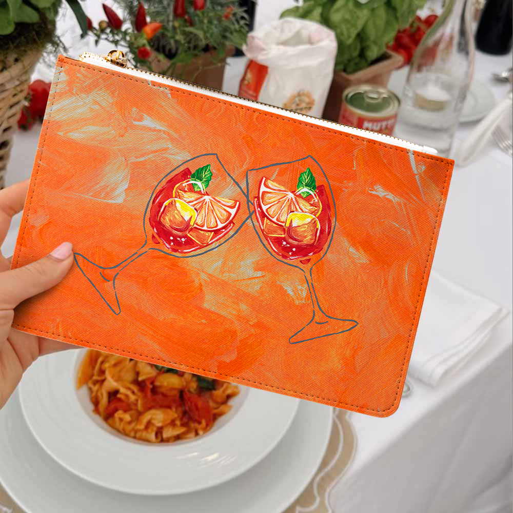 Personalized Clutch - Spritz o' Clock