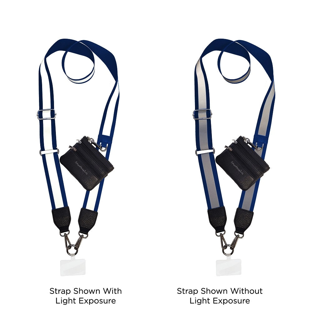 Clip & Go Strap with Pouch - Reflective Collection