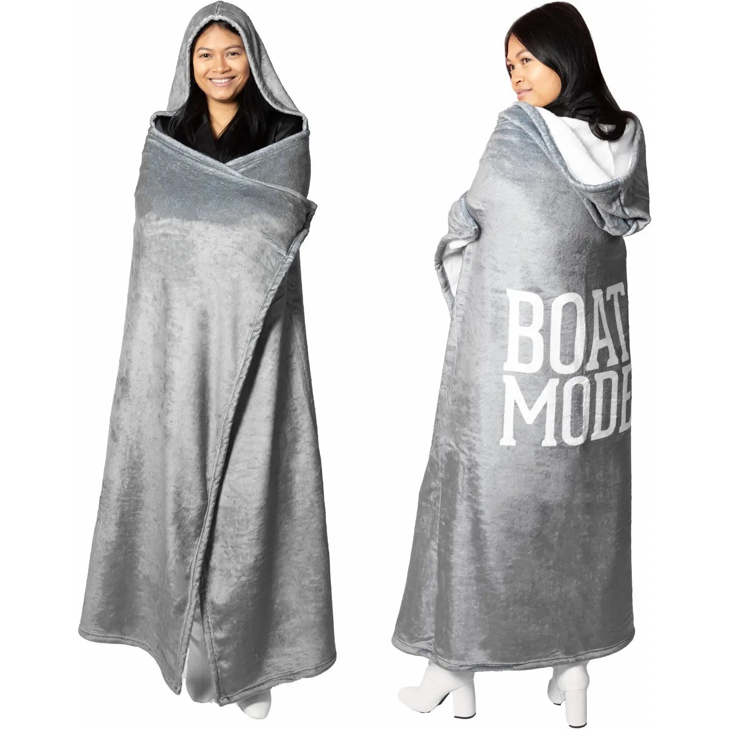 Boat Mode - 50" X 60" Royal Plush Hooded Blanket