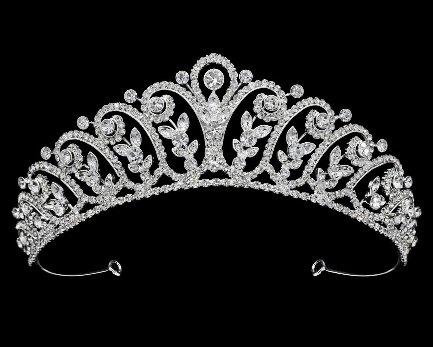 Dalia Clear Crystal Bridal Tiara
