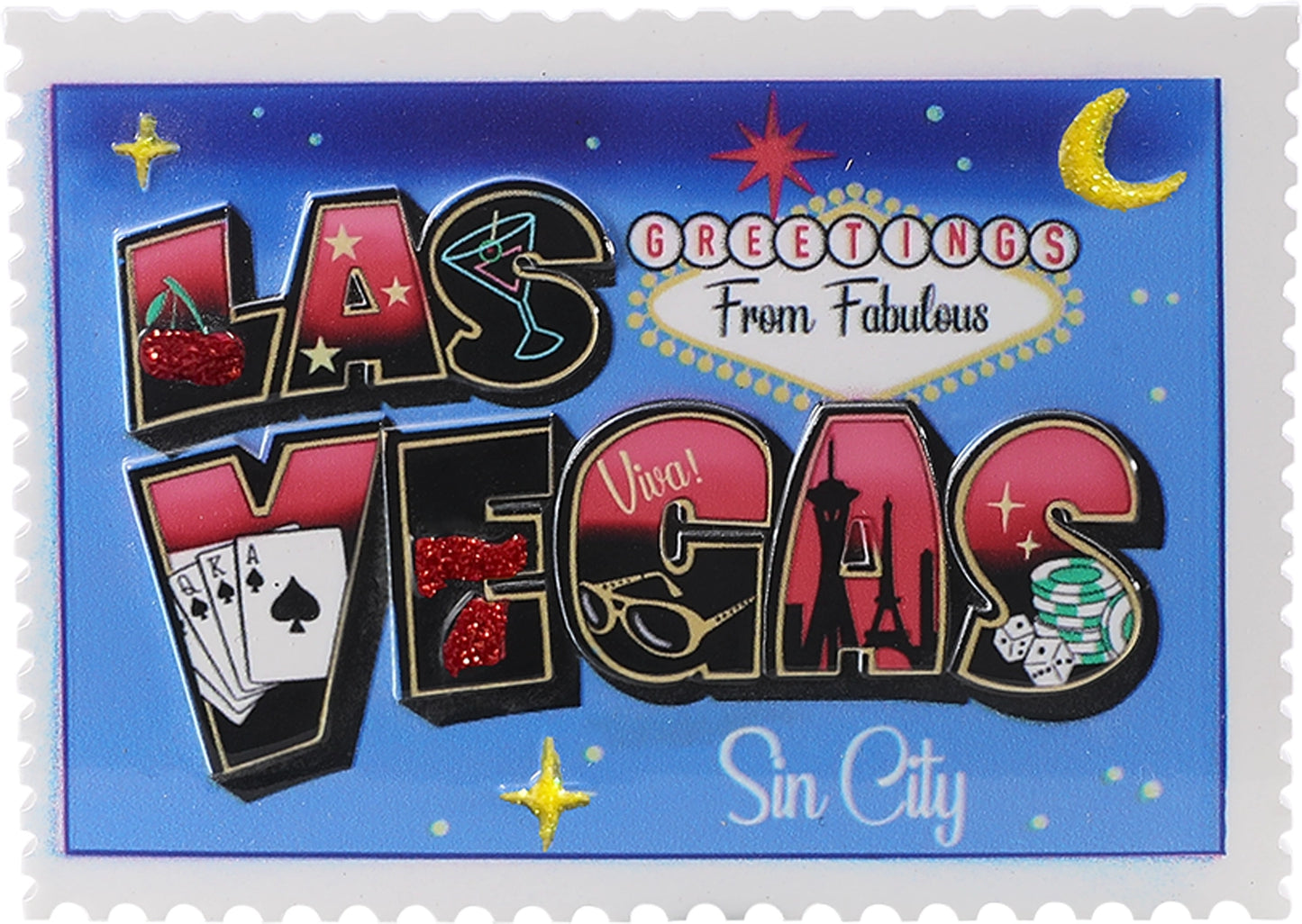Greetings from Las Vegas Souvenir Ornament