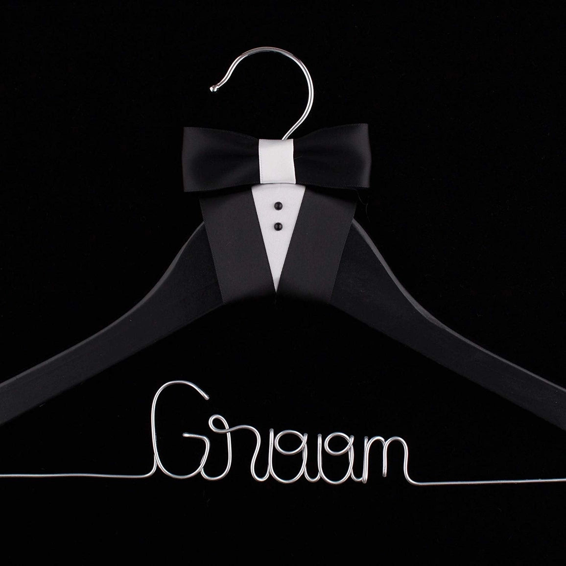 Groom Tux Wedding Hanger
